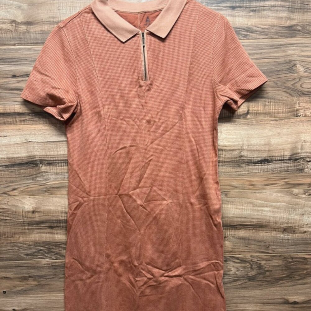 Able medium orange dress